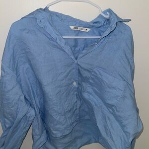 Zara linen long sleeve